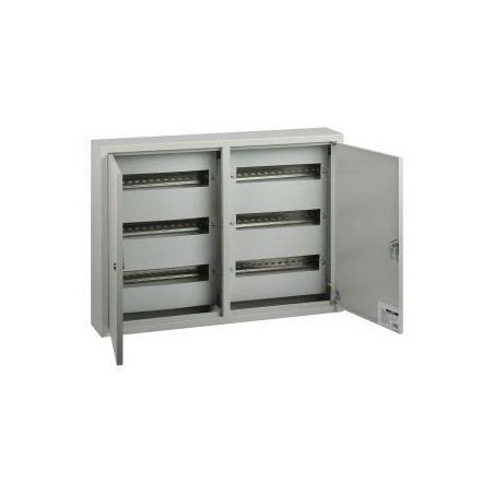 Корпус металлический навесной ЭРА ЩРН-90 2-х дверный (500х680х120) IP31 УХЛЗ сер. ЭРА Б0062925