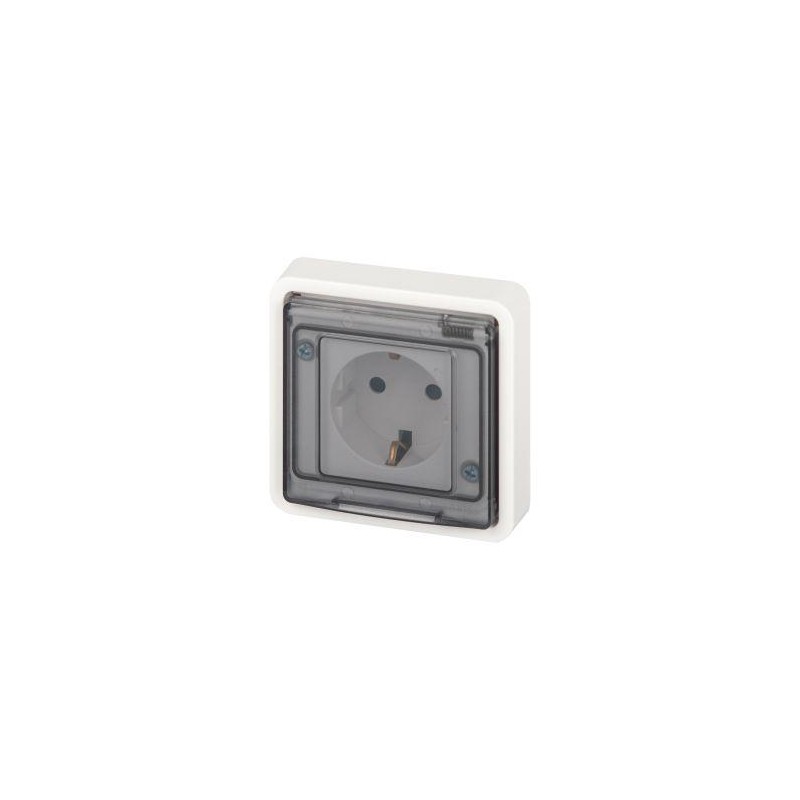 Розетка Эксперт 11-2521-01 2P+E IP55 16А-250В СУ бел. Эра Б0063259