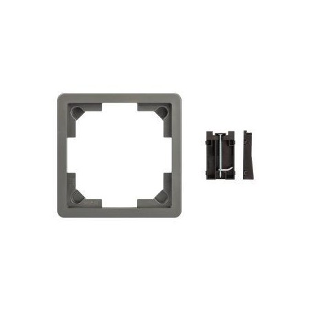Люк 18-7001-03 комплект для установки люка IP66 в фальш-пол (рамка+монтаж. лапки) сер. Эра Б0063310