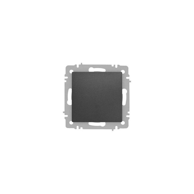 Переключатель Accent 6-103-07 10А-250В IP20 СУ Accent AL/CU графит Intro Б0063442 Переключатель Accent 6-103-07 10А-250В IP20 СУ Accent AL/CU графит Intro Б0063442