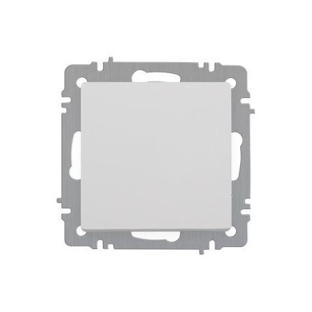Выключатель Intro Accent 6-101-01 10А-250В IP20 СУ AL/CU бел. Intro Б0063469