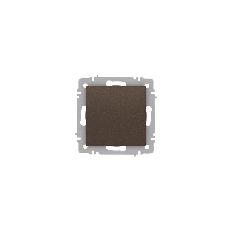 Переключатель Accent 6-103-08 10А-250В IP20 СУ AL/CU бронза Intro Б0063480