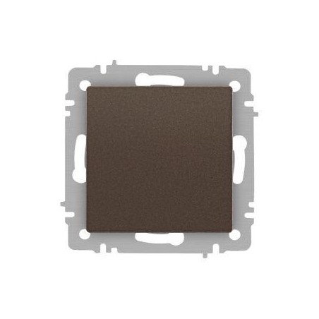 Переключатель Accent 6-103-08 10А-250В IP20 СУ AL/CU бронза Intro Б0063480