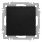 Кнопка Accent 6-109-05 10А-250В IP20 СУ антрацит Intro Б0063612 Кнопка Accent 6-109-05 10А-250В IP20 СУ антрацит Intro Б0063612