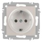 Розетка Accent 6-202-06 2P+E Schuko 16А-250В IP20 СУ перламутр. Intro Б0063695