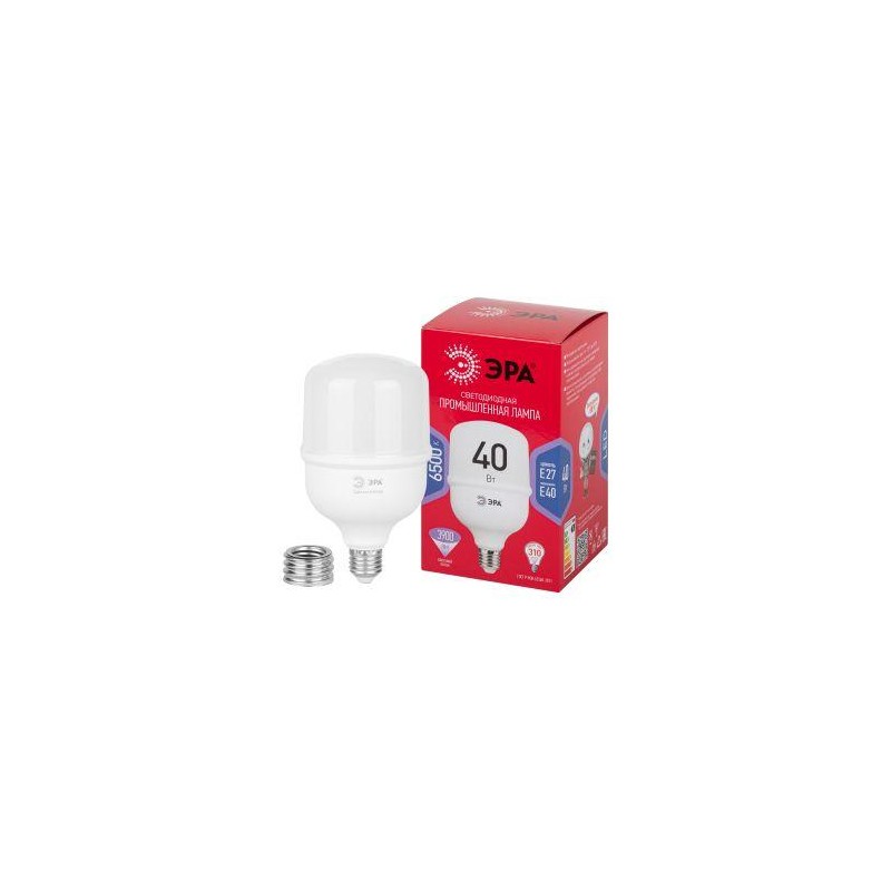 Лампа светодиодная высокомощная RED LINE LED POWER T100-40W-6500-E27/E40 R 40Вт Т100 колокол 6500 холод. бел. E27/E40 (переходни Лампа светодиодная высокомощная RED LINE LED POWER T100-40W-6500-E27/E40 R 40Вт Т100 колокол 6500 холод. бел. E27/E40 (переходни