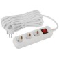 Удлинитель электрический UDL-16-3100-ES Greenline 3 розетки с заземлением с выключателем 10м ПВС 3х1кв.мм Эра Б0065040 Удлинитель электрический UDL-16-3100-ES Greenline 3 розетки с заземлением с выключателем 10м ПВС 3х1кв.мм Эра Б0065040