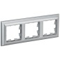 Рамка 3-м BRITE РУ-3-Бр алюм./алюм. IEK BR-M32-12-K47 Рамка 3-м BRITE РУ-3-Бр алюм./алюм. IEK BR-M32-12-K47