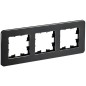 Рамка 3-м BRITE РУ-3-1-Бр метал. черн. RE AL IEK BR-M32-M-21-K02 Рамка 3-м BRITE РУ-3-1-Бр метал. черн. RE AL IEK BR-M32-M-21-K02