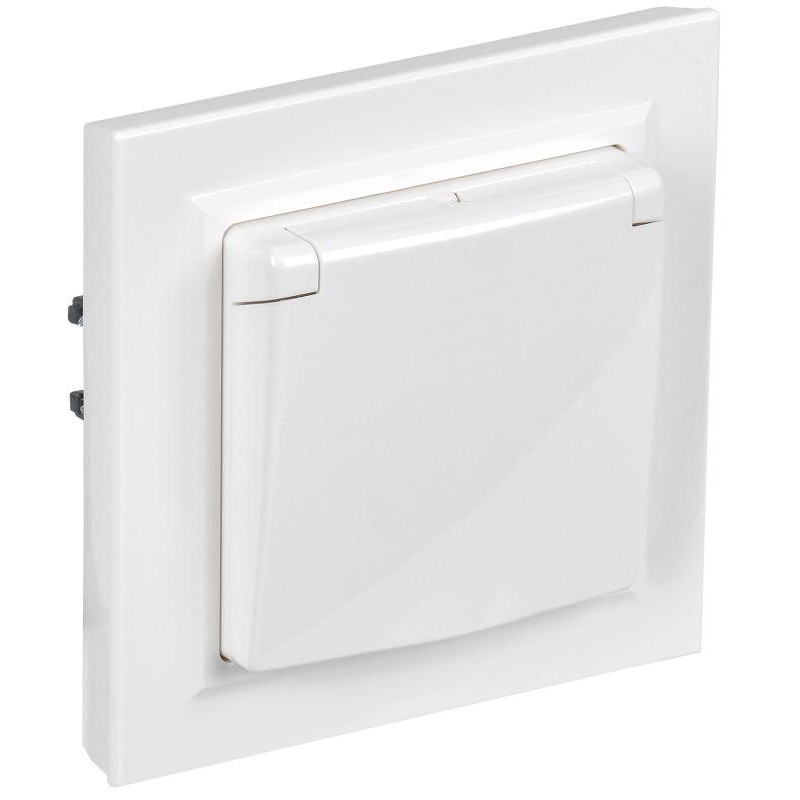 Розетка с крышкой Brite 16А IP44 РСбш10-3-44-БрБ механизм бел. в сб. IEK BR-R16-16-44-K01-F-PRO Розетка с крышкой Brite 16А IP44 РСбш10-3-44-БрБ механизм бел. в сб. IEK BR-R16-16-44-K01-F-PRO