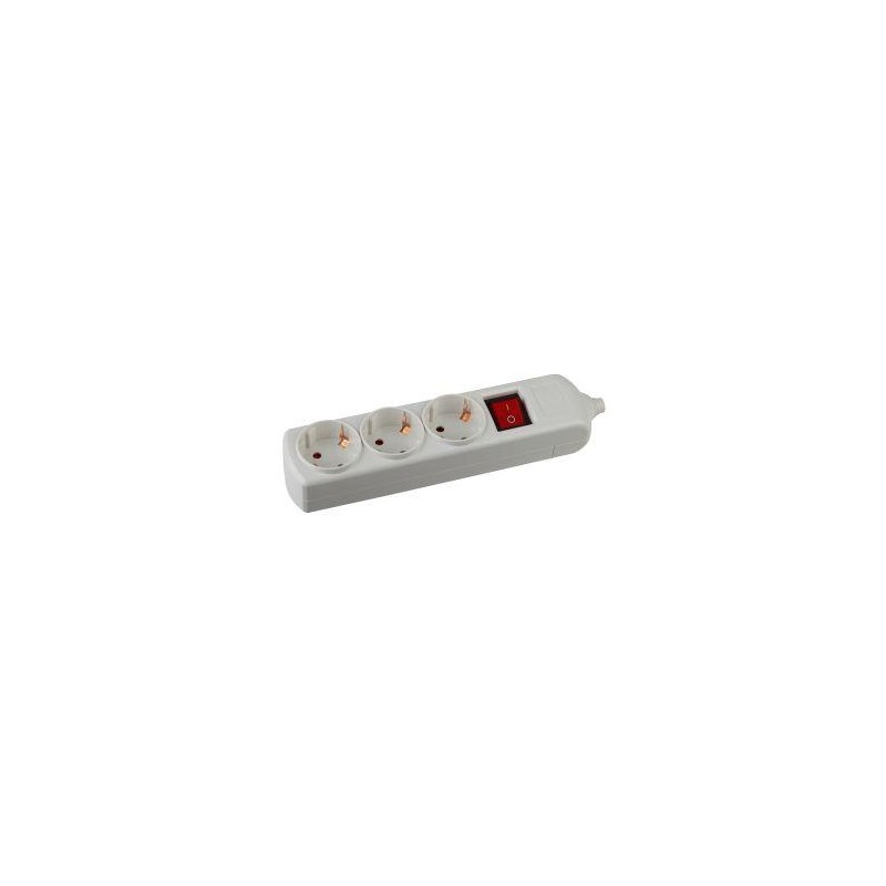 Колодка удлинителя 3-м с заземл. с выкл. Эра C0045322