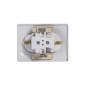 Розетка 2-м СП Glossa 16А IP20 с заземл. в сборе бел. SE GSL000124 Розетка 2-м СП Glossa 16А IP20 с заземл. в сборе бел. SE GSL000124