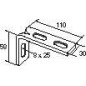 Уголок CEQ100 58х30 L110 сталь CABLOFIL CM557300 Уголок CEQ100 58х30 L110 сталь CABLOFIL CM557300