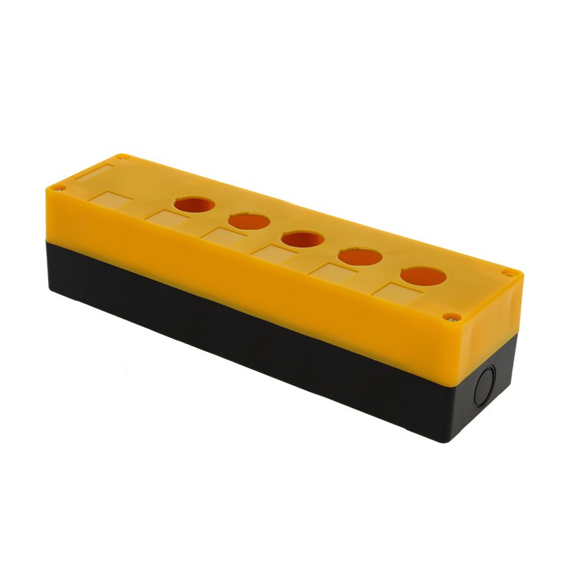 Корпус КП105 5 кнопок пластик. желт. EKF cpb-105-o Корпус КП105 5 кнопок пластик. желт. EKF cpb-105-o