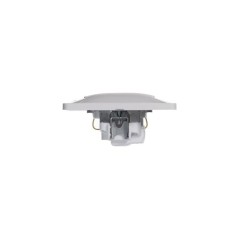Розетка 1-м СП Glossa 16А IP20 с заземл. в сборе бел. SE GSL000142