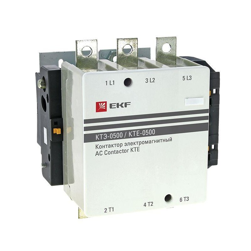 Контактор КТЭ 500А кат. 230В AC 1НО EKF ctr-b-500