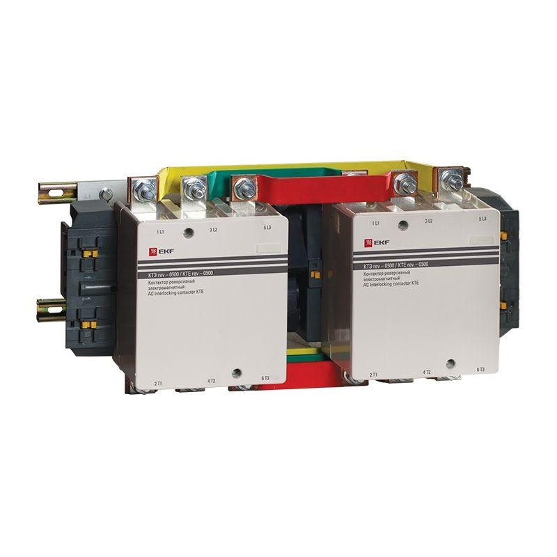 Контактор реверсивный КТЭ 500А кат. 380В AC 2НО EKF ctr-b-r-500-380