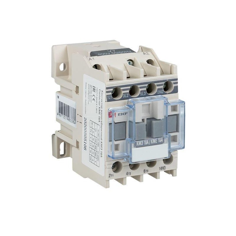 Контактор КМЭ 18А кат. 36В AC 1НЗ PROxima EKF ctr-s-18-36-nc