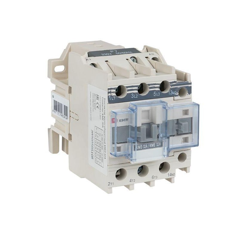 Контактор КМЭ 32А кат. 110В AC 1НЗ PROxima EKF ctr-s-32-110-nc