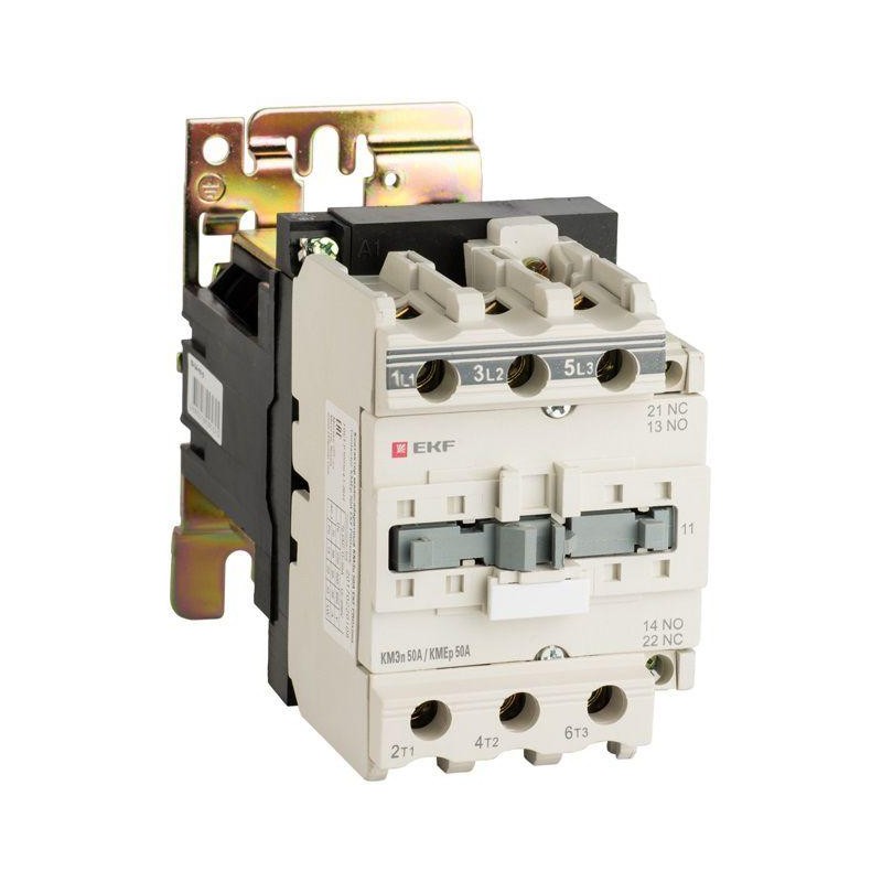 Контактор КМЭп 50А кат. 24В DC 1НО+1НЗ PROxima EKF ctr-s-50-24-nc-p