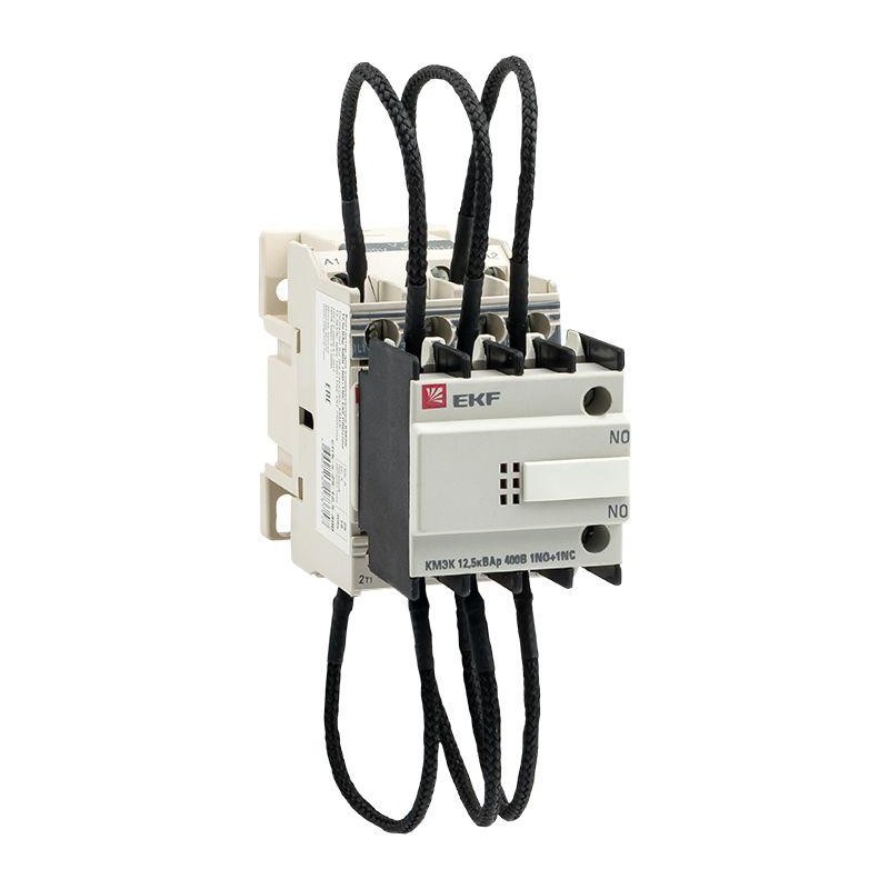 Контактор для конденсатора КМЭК 12.5квар 400В 1NО+1NC PROxima EKF ctrk-s-25-12.5-400