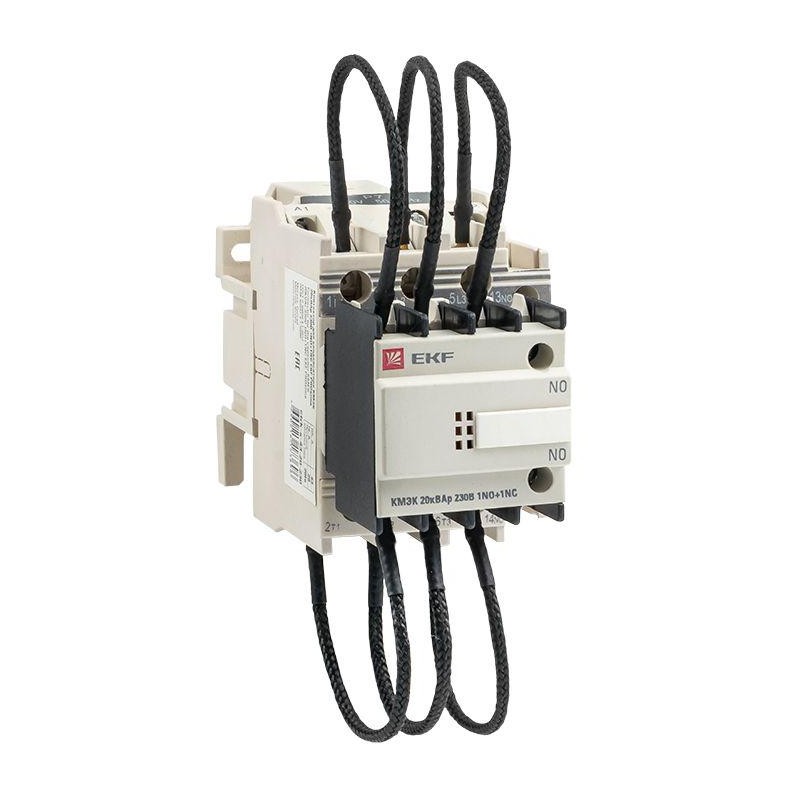 Контактор для конденсатора КМЭК 20квар 230В 2NО+1NC PROxima EKF ctrk-s-43-20-230 Контактор для конденсатора КМЭК 20квар 230В 2NО+1NC PROxima EKF ctrk-s-43-20-230