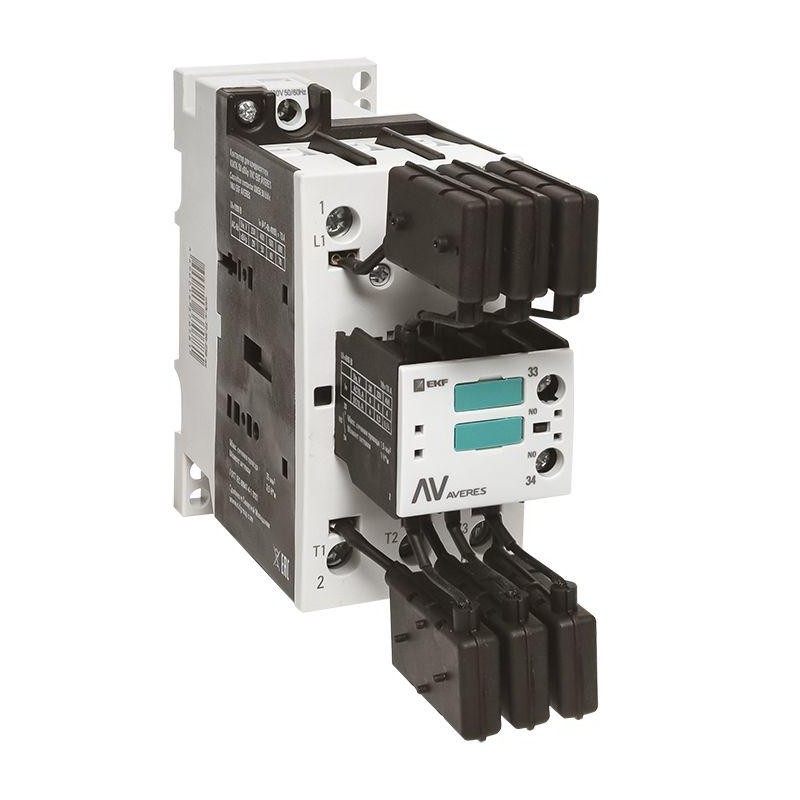 Контактор для конденсатора КМЭК 50квар 230В 1NО AVERES EKF ctrk-s-72-50-230-av Контактор для конденсатора КМЭК 50квар 230В 1NО AVERES EKF ctrk-s-72-50-230-av