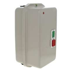 Пускатель магнитный КМЭ 50А 400В с РТЭ и индикатором PROxima в корп. IP65 EKF ctrp-r-50-400v-led