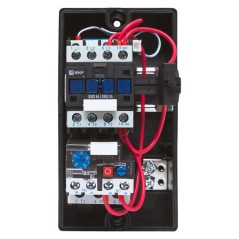 Пускатель в корпусе КМЭ 9А 230В с РТЭ Ir-5.5-8А и индикатором IP65 EKF ctrp-r-9-230v-8A-led