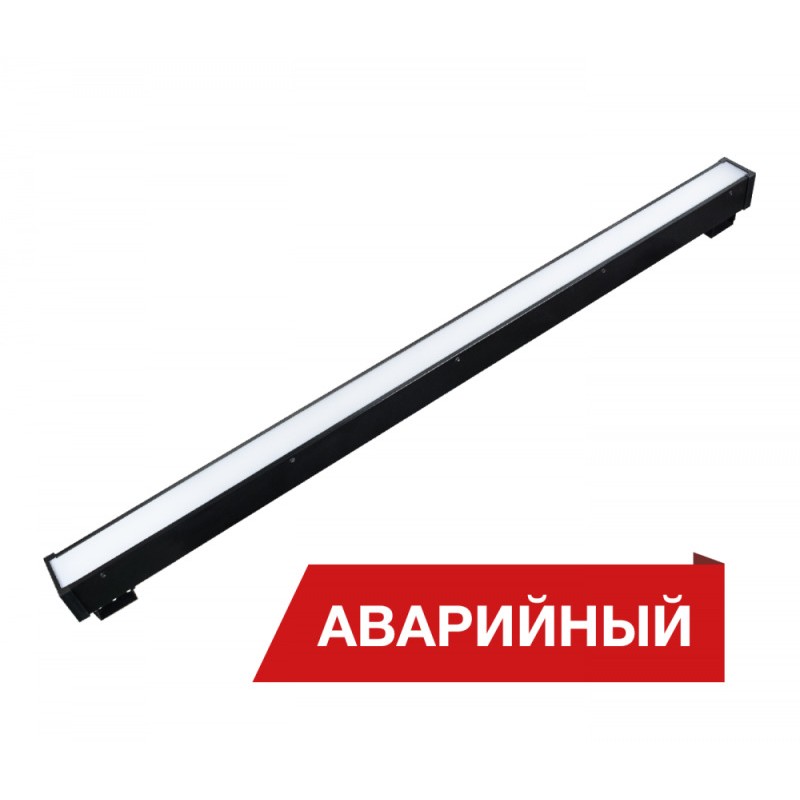 Светильник светодиодный Box SE 40/4000 opal-1500 40Вт 5000К IP40 4000лм 0.95Pf 80Ra Кп«1 Black tros аварийн. Diora DBSE40-O-5K-B