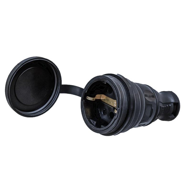 Розетка 1-м 16А с заземл. каучук TOKOV ELECTRIC TKE-C05-KR-Z Розетка 1-м 16А с заземл. каучук TOKOV ELECTRIC TKE-C05-KR-Z
