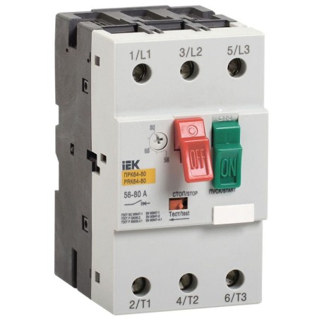 Пускатель ПРК64-40 In-40A Ir-25-40A Ue 660В IEK DMS22-40