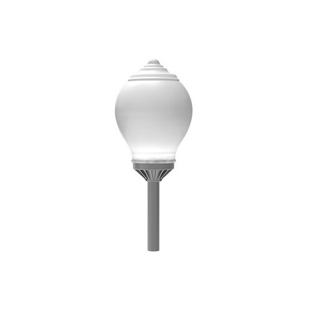 Светильник светодиодный парковый Omni-R 40Вт 4000К торшерный RAL7045 сер. муар VARTON V1-S0-70521-40000-6504040
