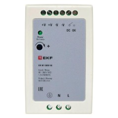 Блок питания на DIN-рейку 100Вт Uвх ~ 220В AC m Uвых - 48В DC постоянного тока EKF DR-M-100W-48