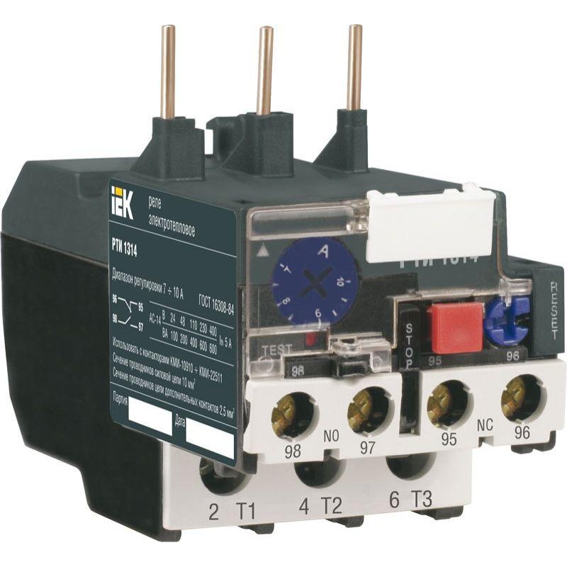 Реле тепл. РТИ 1303 0.25-0.4А IEK DRT10-C025-D004 Реле тепл. РТИ 1303 0.25-0.4А IEK DRT10-C025-D004