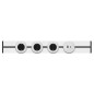 Розетка MultiTrack 16А 250В 2К+З круглая бел. SE MTK13001W Розетка MultiTrack 16А 250В 2К+З круглая бел. SE MTK13001W
