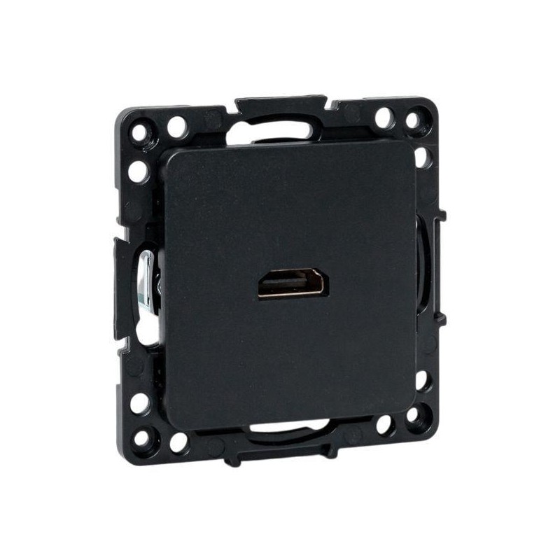 Розетка Стокгольм HDMI механизм черн. EKF EZA00-327-10