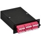 Кассета для кросса ST OM4 MPOf 6хLC-quad (24 ОВ) ITK FCPS-5004-MPOF-024LCQ