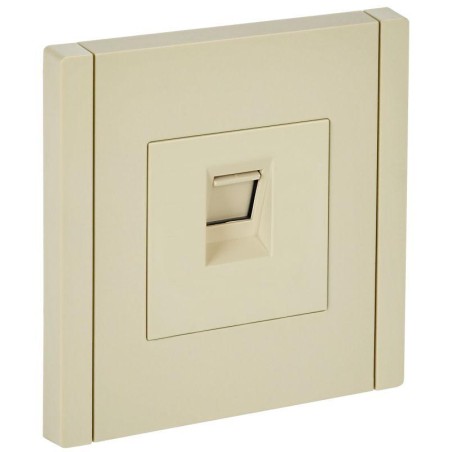 Розетка компьютерная RJ45 кат.5E FORTE@PIANO FP432 ваниль IEK FP-K10-1-K10