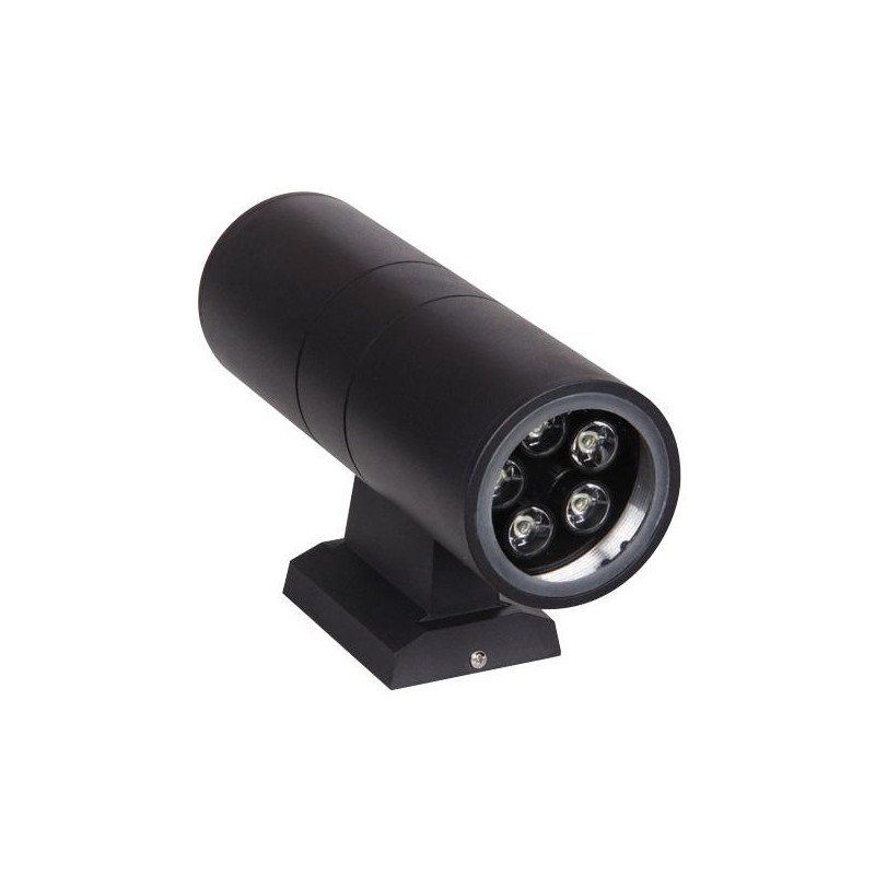 Светильник светодиодный архитектурный PWL-26090/30D 2х5Вт 6500К BL IP65 фасадный исполнение двухсторон. черн. Pro JazzWay 101861