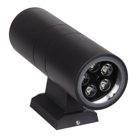Светильник светодиодный архитектурный PWL-26090/30D 2х5Вт 6500К BL IP65 фасадный исполнение двухсторон. черн. Pro JazzWay 101861