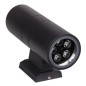 Светильник светодиодный архитектурный PWL-26090/30D 2х5Вт 6500К BL IP65 фасадный исполнение двухсторон. черн. Pro JazzWay 101861