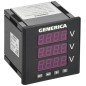 Вольтметр цифровой щитовой 3ф 96х96 LED GENERICA IDV21-5-3-0-LED-G Вольтметр цифровой щитовой 3ф 96х96 LED GENERICA IDV21-5-3-0-LED-G