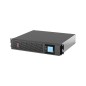ИБП линейно-интерактивный Info Rackmount Pro 1000ВА/800Вт 1/1 USB RJ45 6xIEC C13 Rack 2U SNMP/AS400 slot 2х7А.ч DKC INFORPRO1000