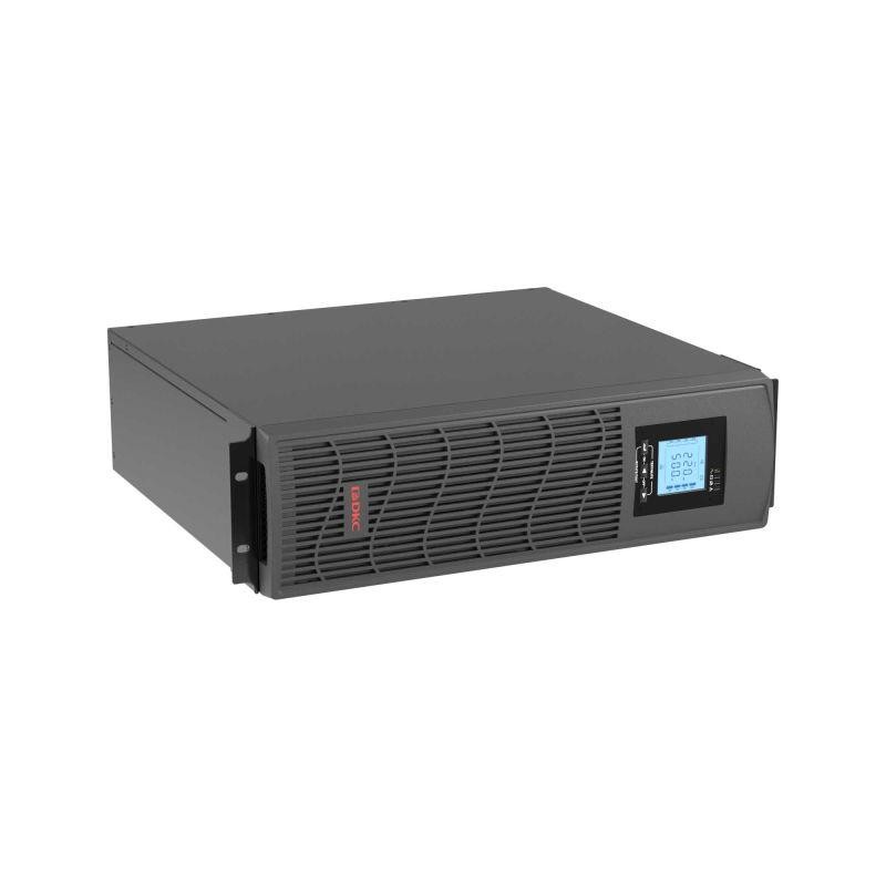 ИБП линейно-интерактивный Info Rackmount Pro 3000ВА/2400Вт 1/1 USB RJ45 6xIEC C13 Rack 3U SNMP/AS400 slot 4х9А.ч DKC INFORPRO300