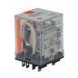 Реле одиночное 230В AC до 16А 3 прекидн. контакта DKC IR-230AC-3CO-D Реле одиночное 230В AC до 16А 3 прекидн. контакта DKC IR-230AC-3CO-D