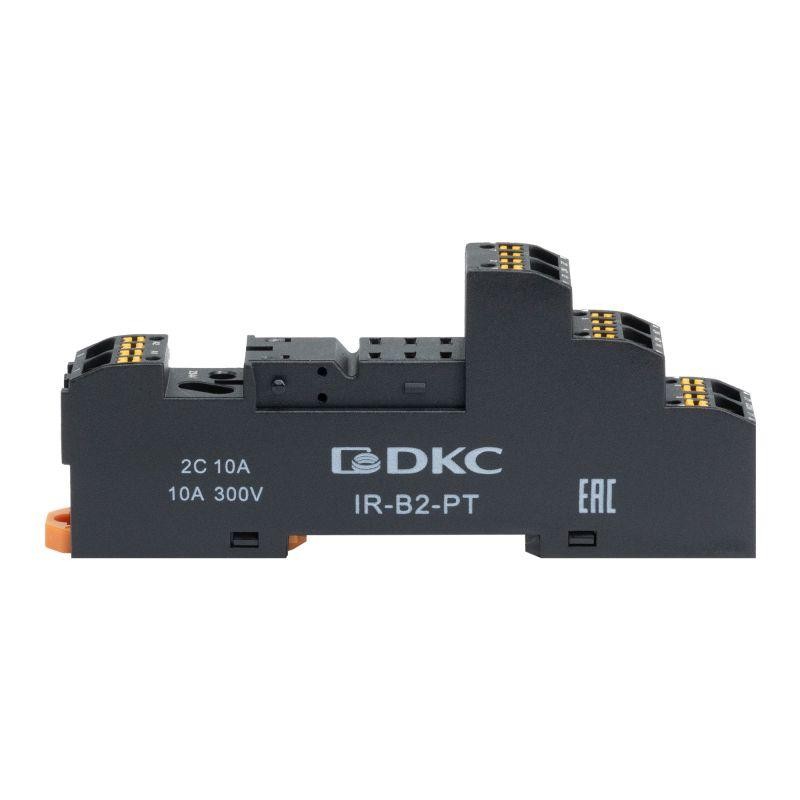 Элемент базовый пассивный для установки одиночных реле до 230В АС/DC DKC IR-B2-PT Элемент базовый пассивный для установки одиночных реле до 230В АС/DC DKC IR-B2-PT