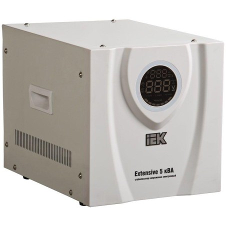Стабилизатор напряжения Extensive 5кВА переносной IEK IVS23-1-05000