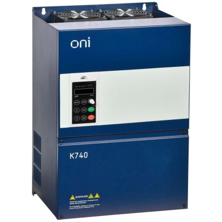 Преобразователь частоты K740 380В 3Ф 45-55кВт 90-110А энкодер ONI K740-33-45G55PM
