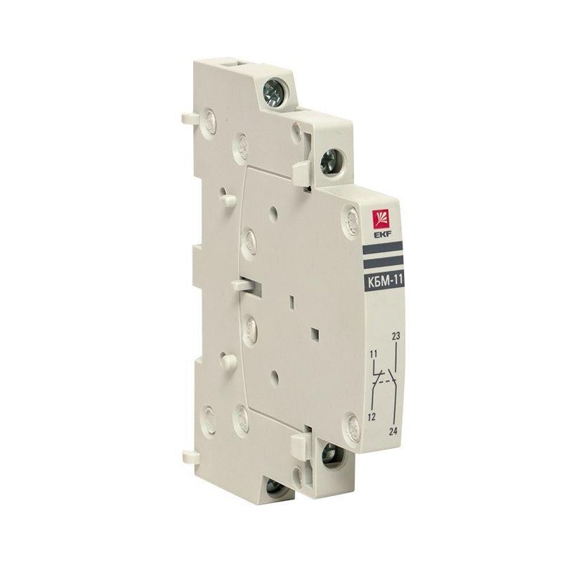 Контакт боковой дополнительный КБМ-11 NO+NC для КМ PROxima EKF km-cs-11